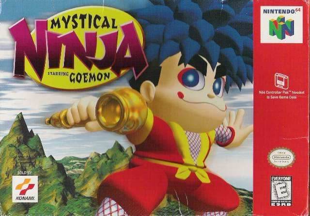 Mystical Ninja starring Goemon (Nintendo 64) - Game Manual Only