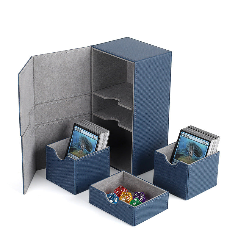 Leather Planet Card Wanzhi Card Multifunctional Game Peripheral Card Collection Box Game Card Box