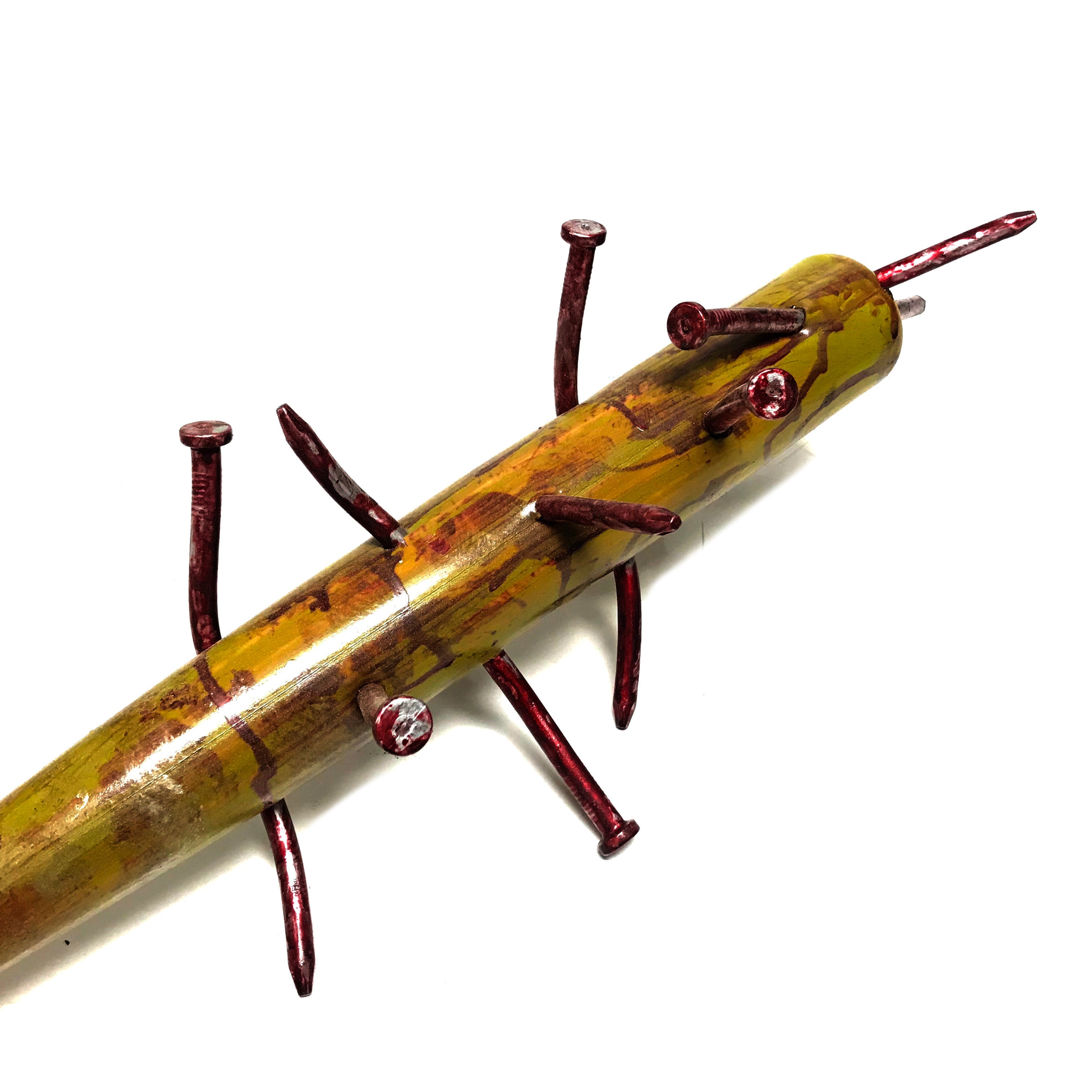 Nail Spike Baseball Bat Foam Rubber Action Prop