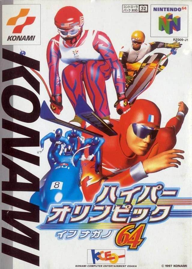 Hyper Olympics in Nagano 64 With Box and Manual [Japan import] (Nintendo 64) - Game Manual Only