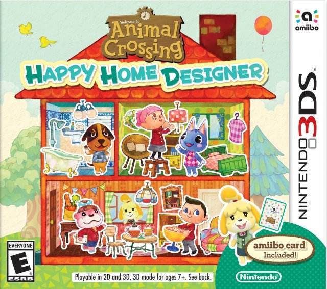 Animal Crossing: Happy Home Designer (Nintendo 3DS) - Game Manual Only