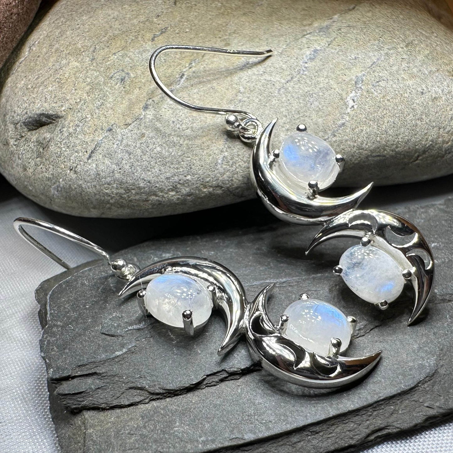 Mystic Dream Moonstone Earrings - 