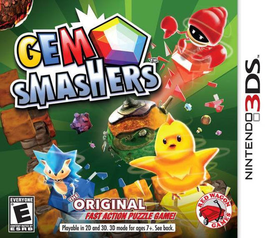 Gem Smashers (Nintendo 3DS) - Game Manual Only
