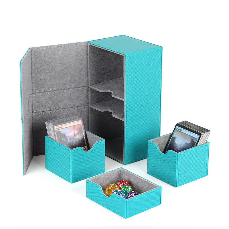 Leather Planet Card Wanzhi Card Multifunctional Game Peripheral Card Collection Box Game Card Box