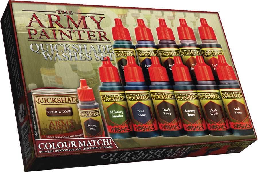 Army Painter Warpaints: Quickshade Washes Set - 