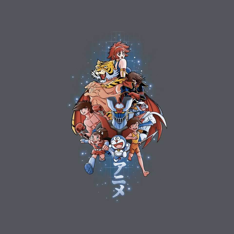 First Anime Heroes - Unisex / Black / S