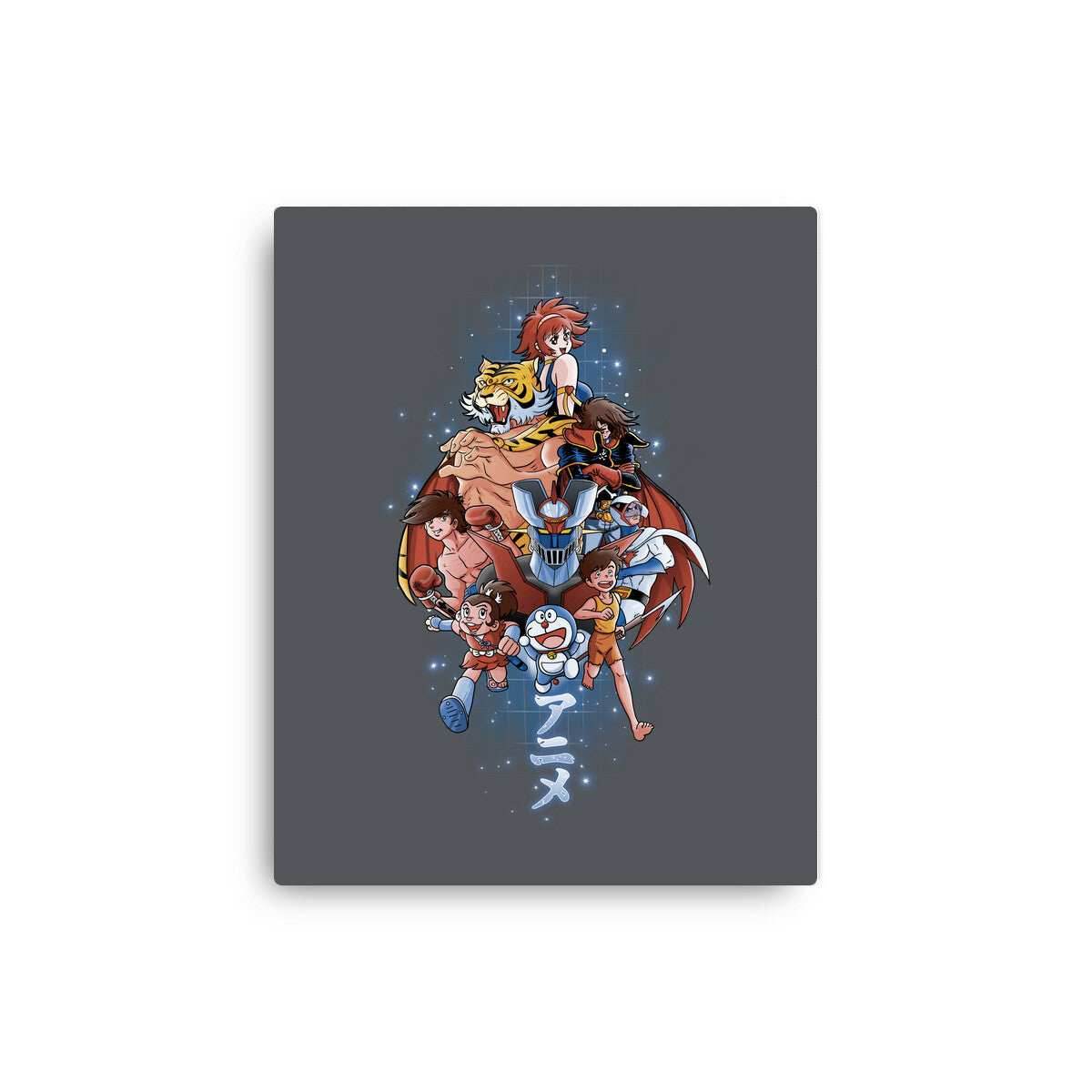First Anime Heroes - None / Black / 12x16