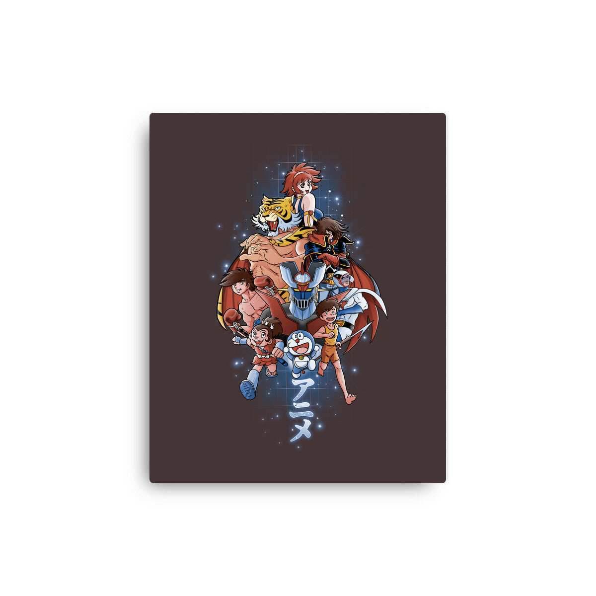 First Anime Heroes - None / Black / 12x16