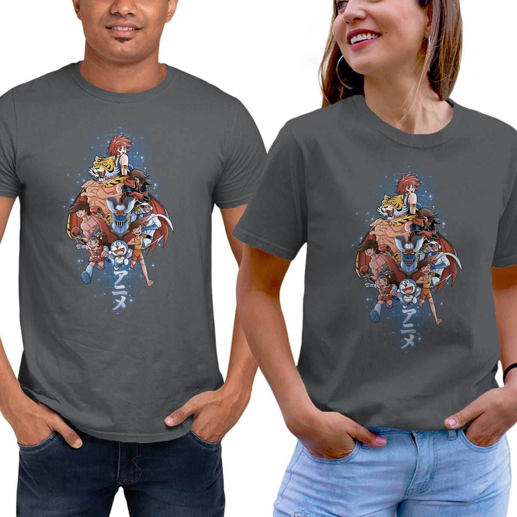 First Anime Heroes - Unisex / Charcoal / S