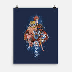 First Anime Heroes - None / Black / 12x16