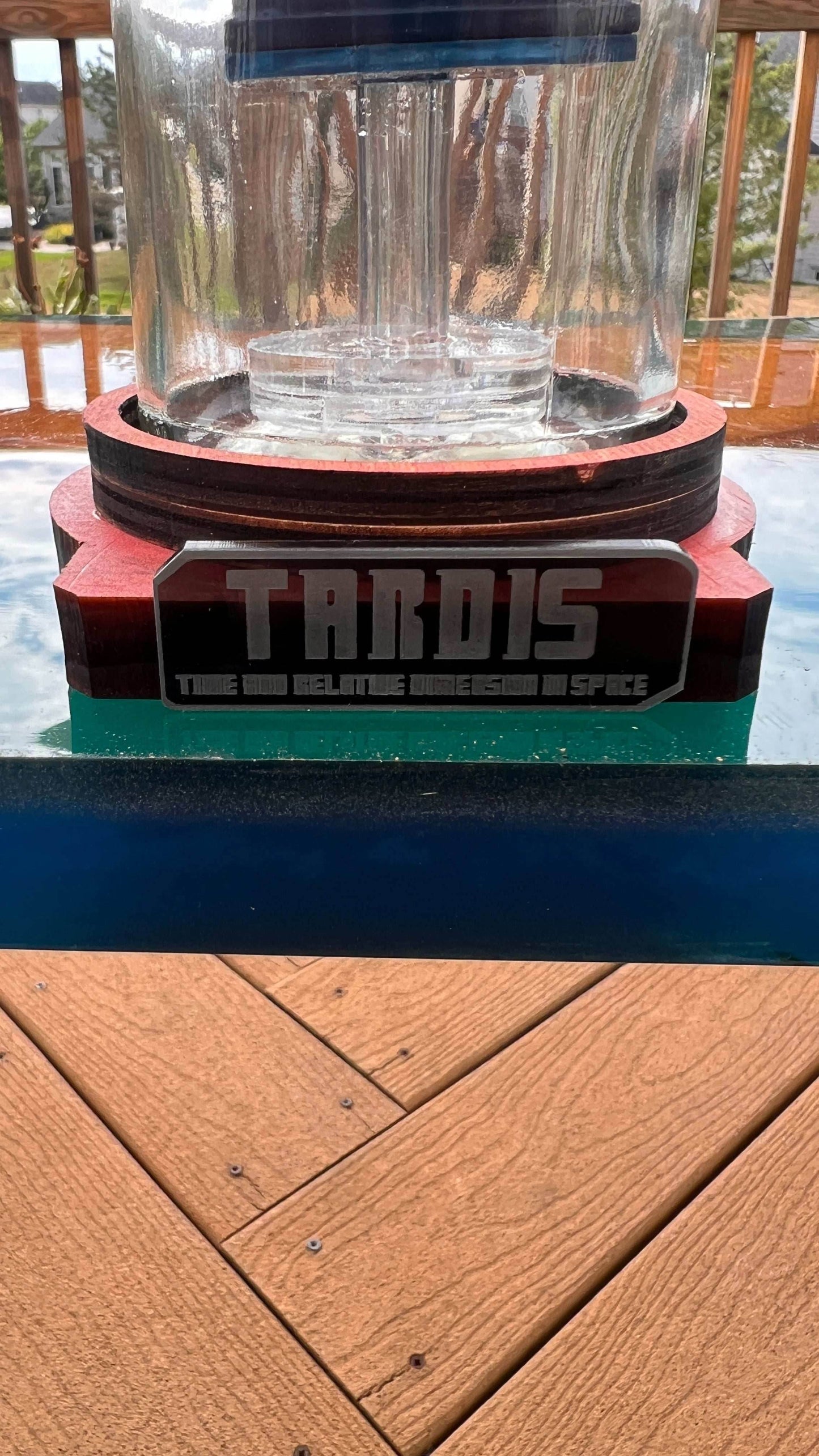 Doctor Who TARDIS in A Bottle - With Stand