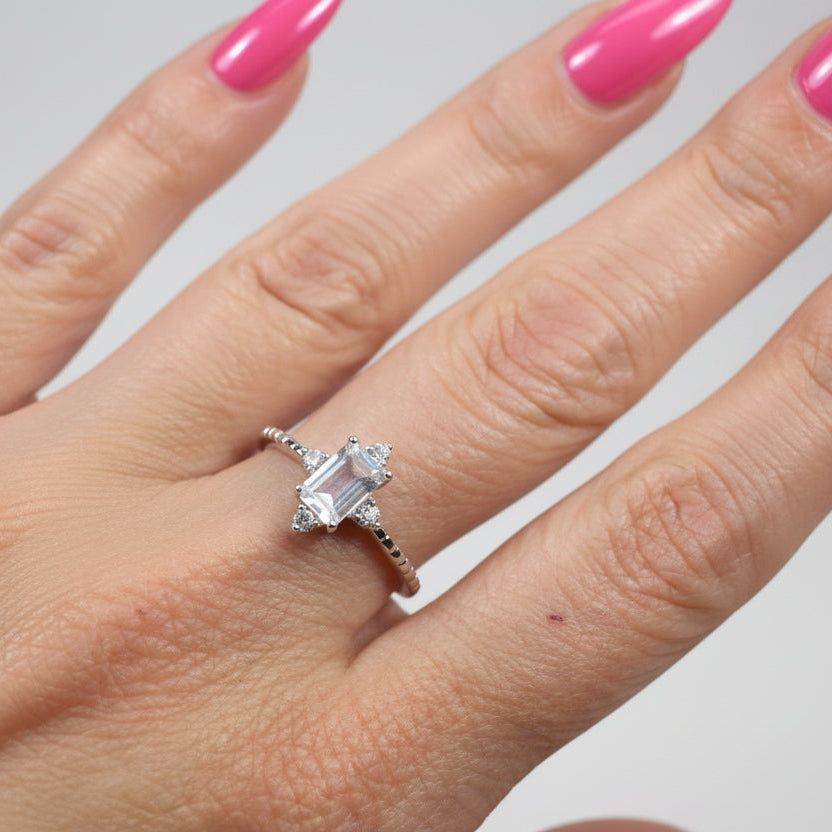 Clarissa Moonstone Ring
