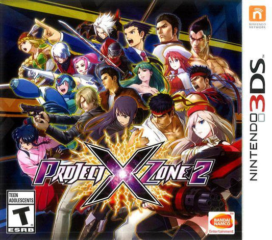 Project X Zone 2 (Nintendo 3DS) - Game Manual Only