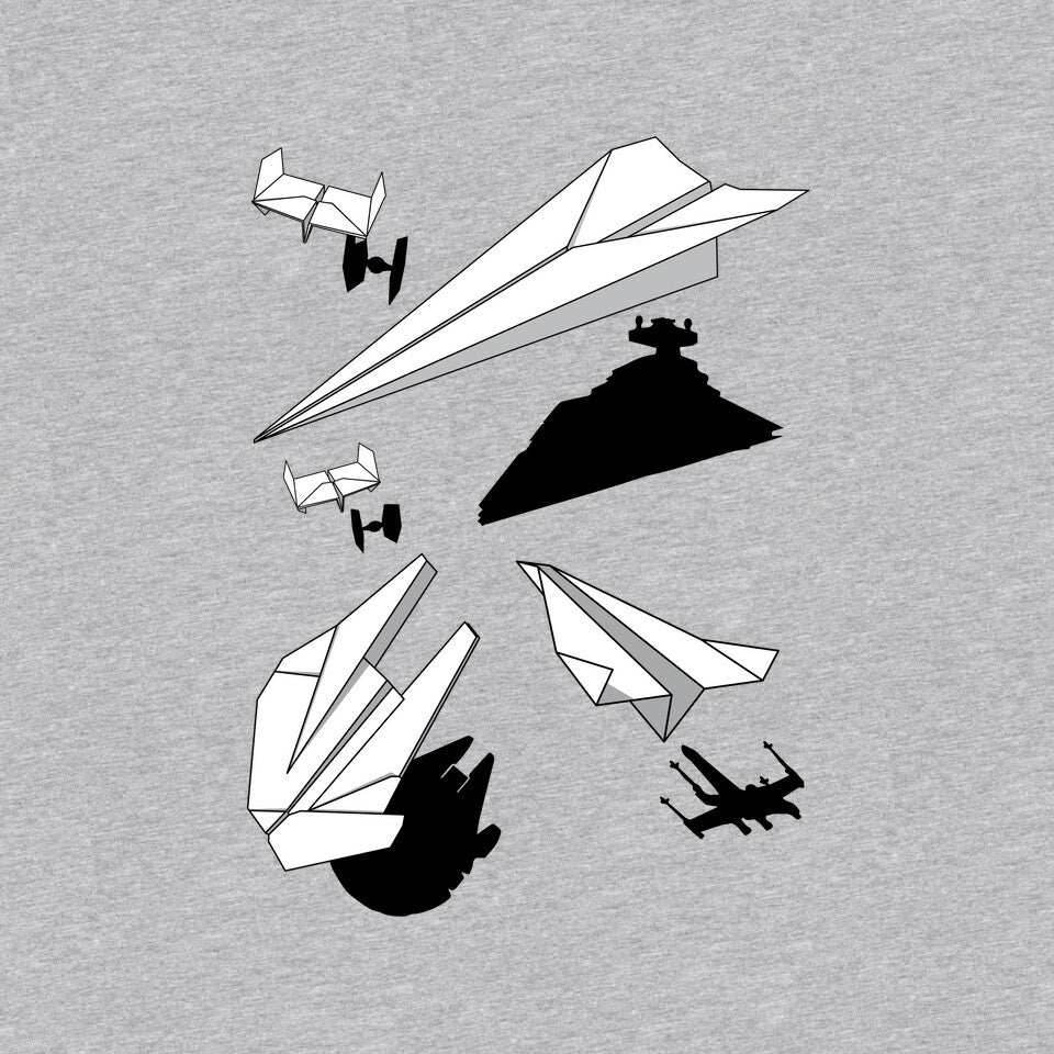 Paper Wars - Unisex / Charcoal / S