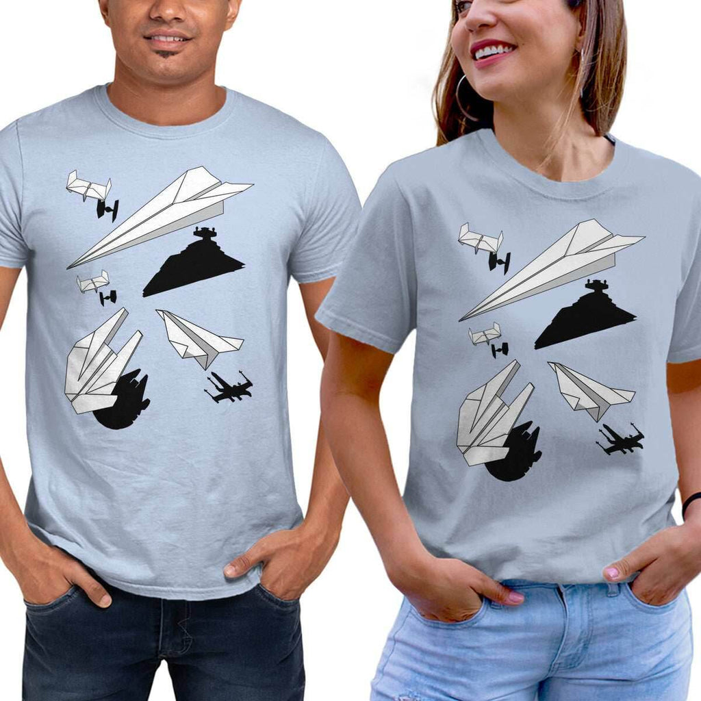 Paper Wars - Unisex / Powder Blue / S