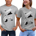 Paper Wars - Unisex / Heather Gray / S