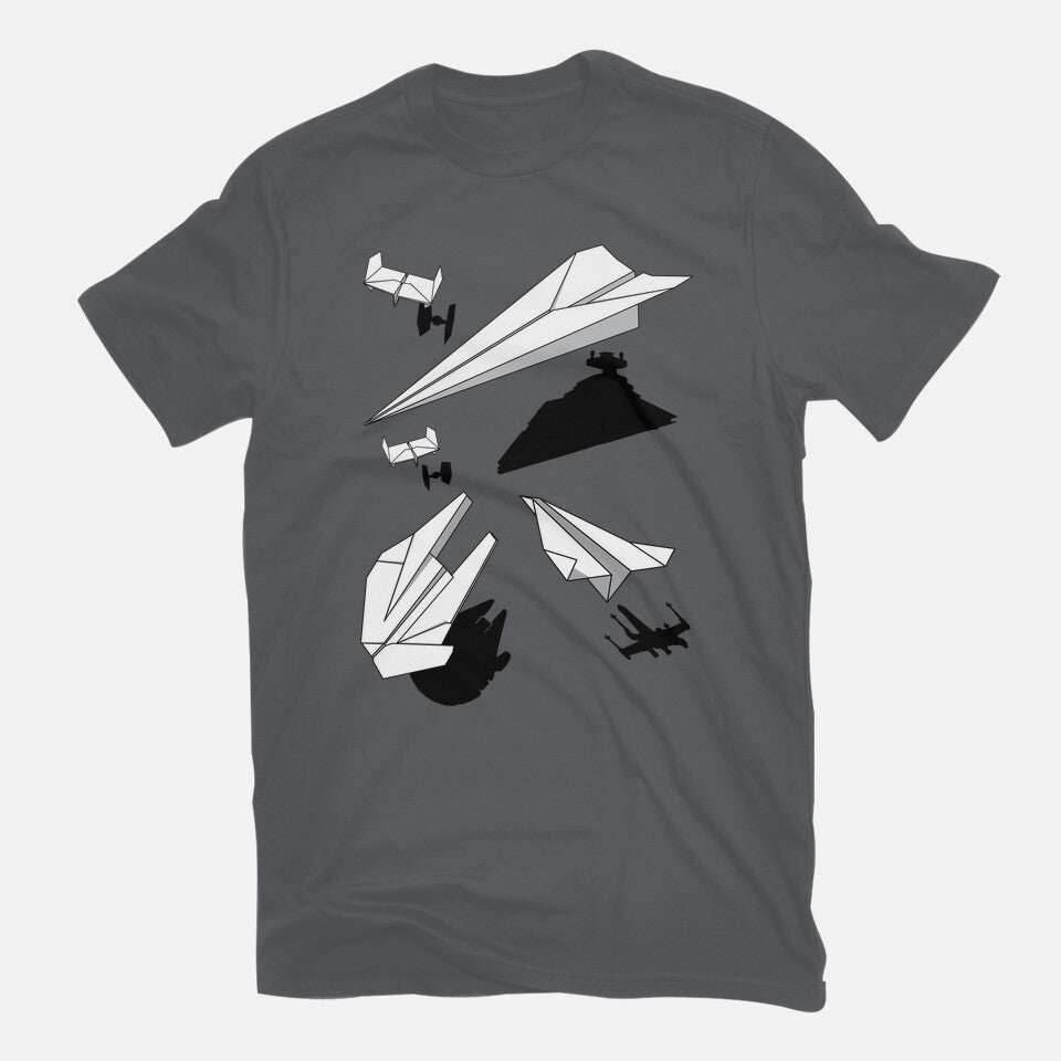 Paper Wars - Unisex / Charcoal / S