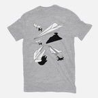 Paper Wars - Unisex / Charcoal / S