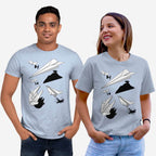 Paper Wars - Unisex / Charcoal / S