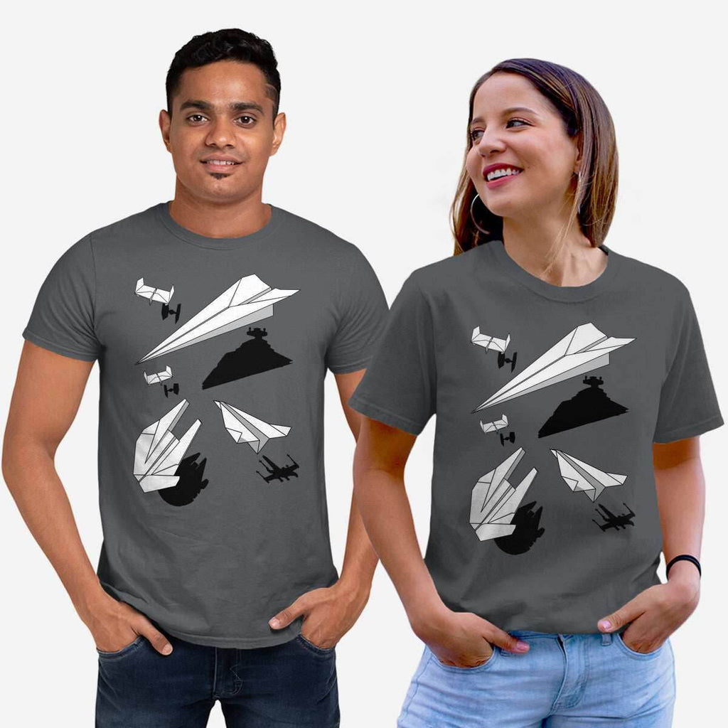 Paper Wars - Unisex / Charcoal / S