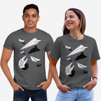 Paper Wars - Unisex / Charcoal / S