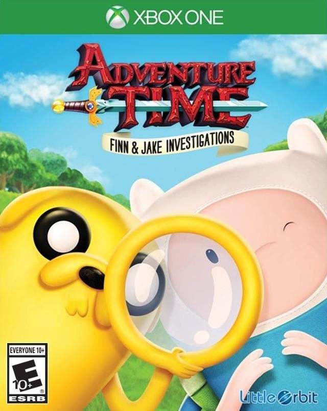 Adventure Time Finn & Jake Investigations (Xbox One) - Game Manual Only