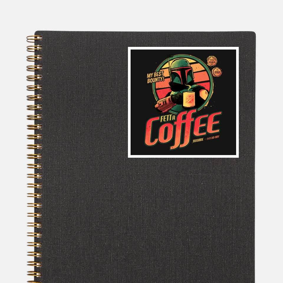 Fett A Coffee - None / Black / 3x3