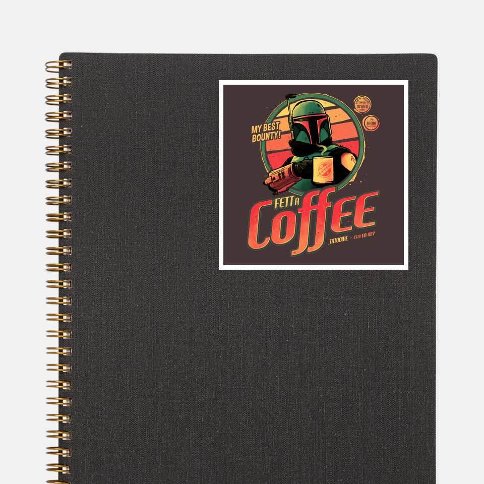 Fett A Coffee - None / Black / 3x3