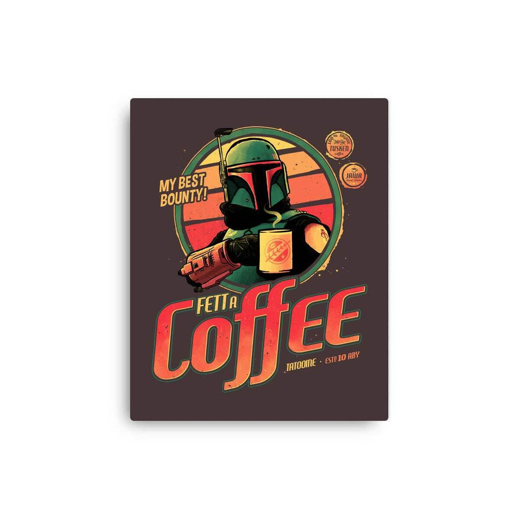 Fett A Coffee - None / Black / 12x16