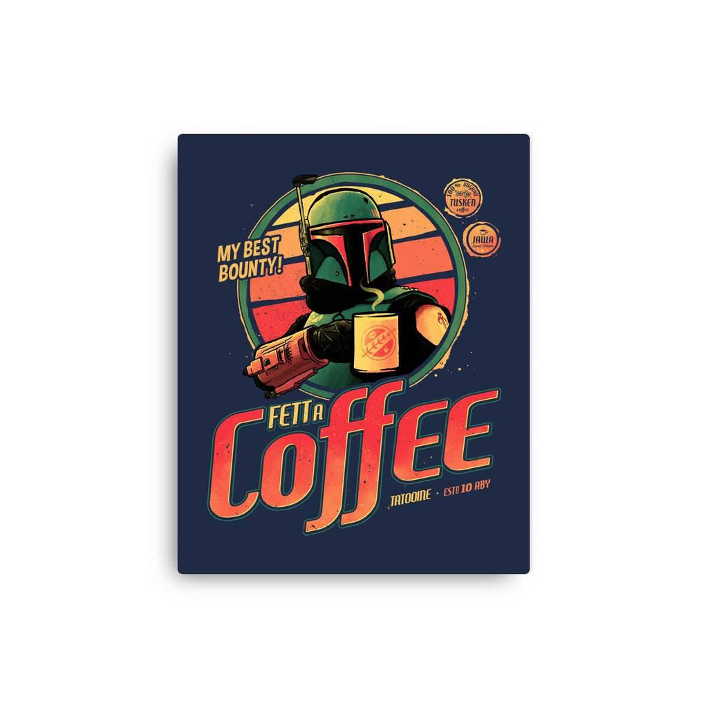 Fett A Coffee - None / Black / 12x16