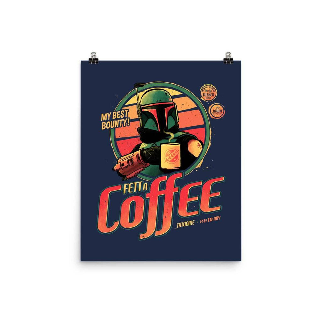 Fett A Coffee - None / Black / 12x16
