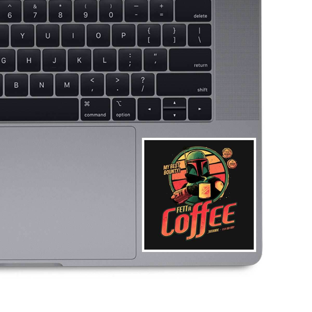 Fett A Coffee - None / Black / 3x3