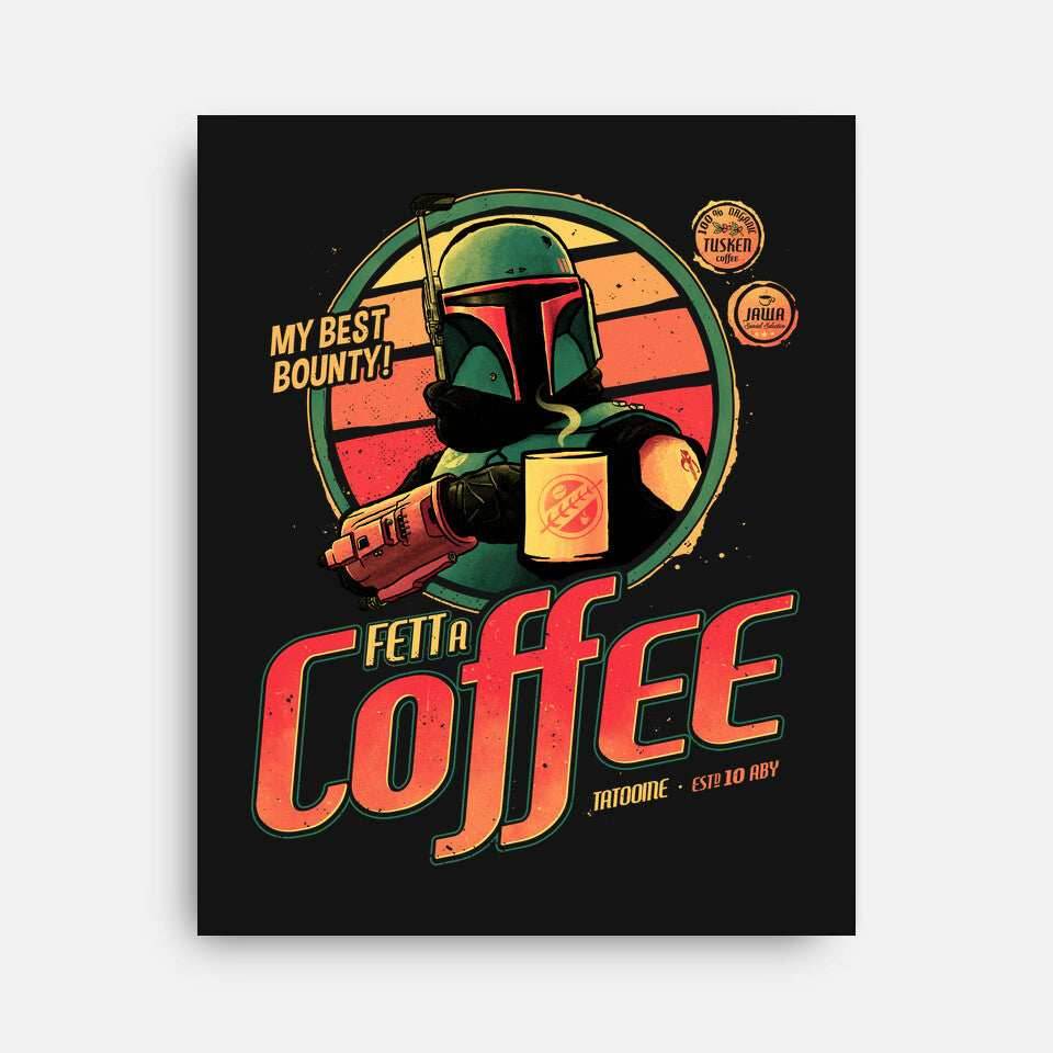 Fett A Coffee - None / Black / 12x16