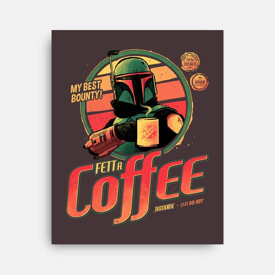 Fett A Coffee - None / Black / 12x16
