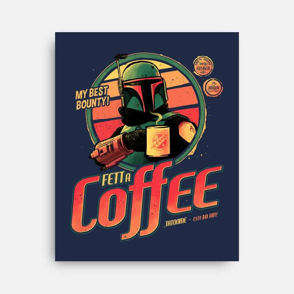 Fett A Coffee - None / Black / 12x16