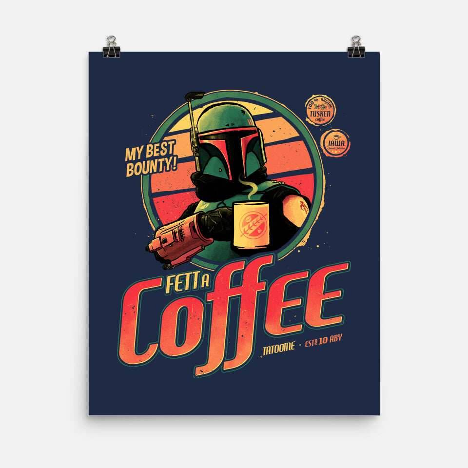 Fett A Coffee - None / Black / 12x16