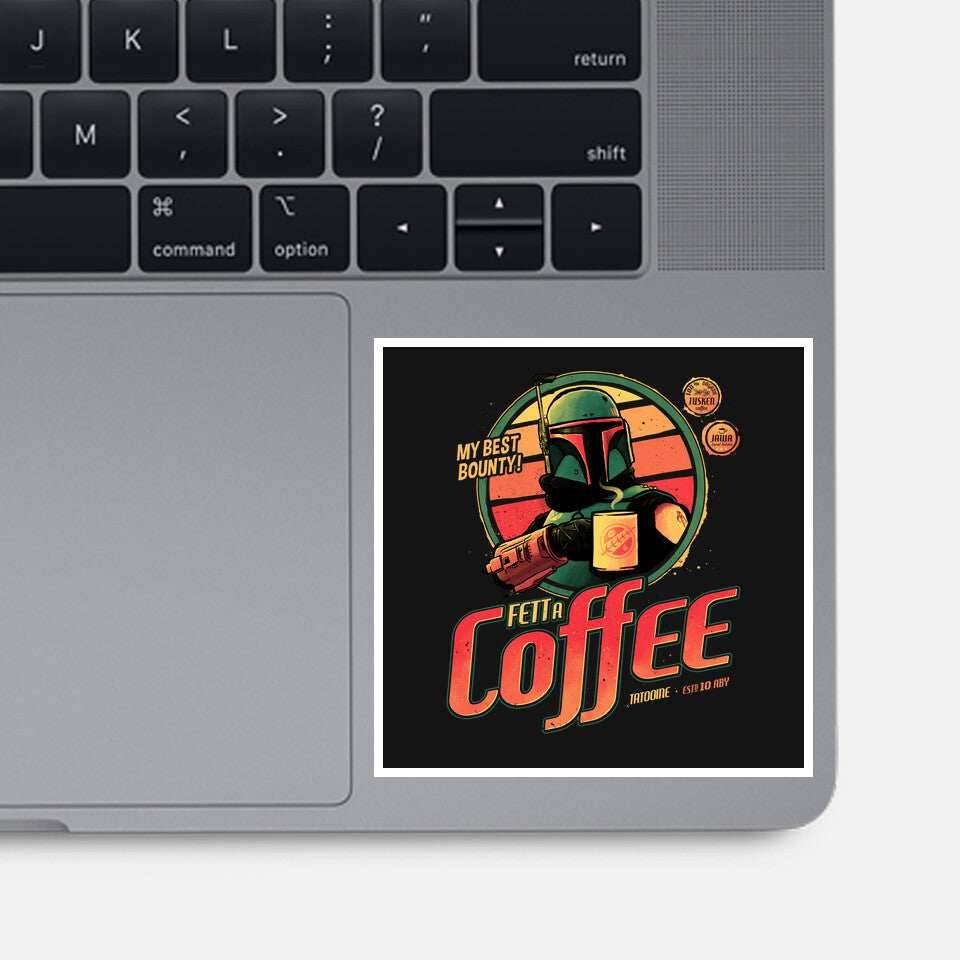 Fett A Coffee - None / Black / 3x3
