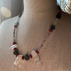 Wild Atlantic Way Quartz Crystal Necklace