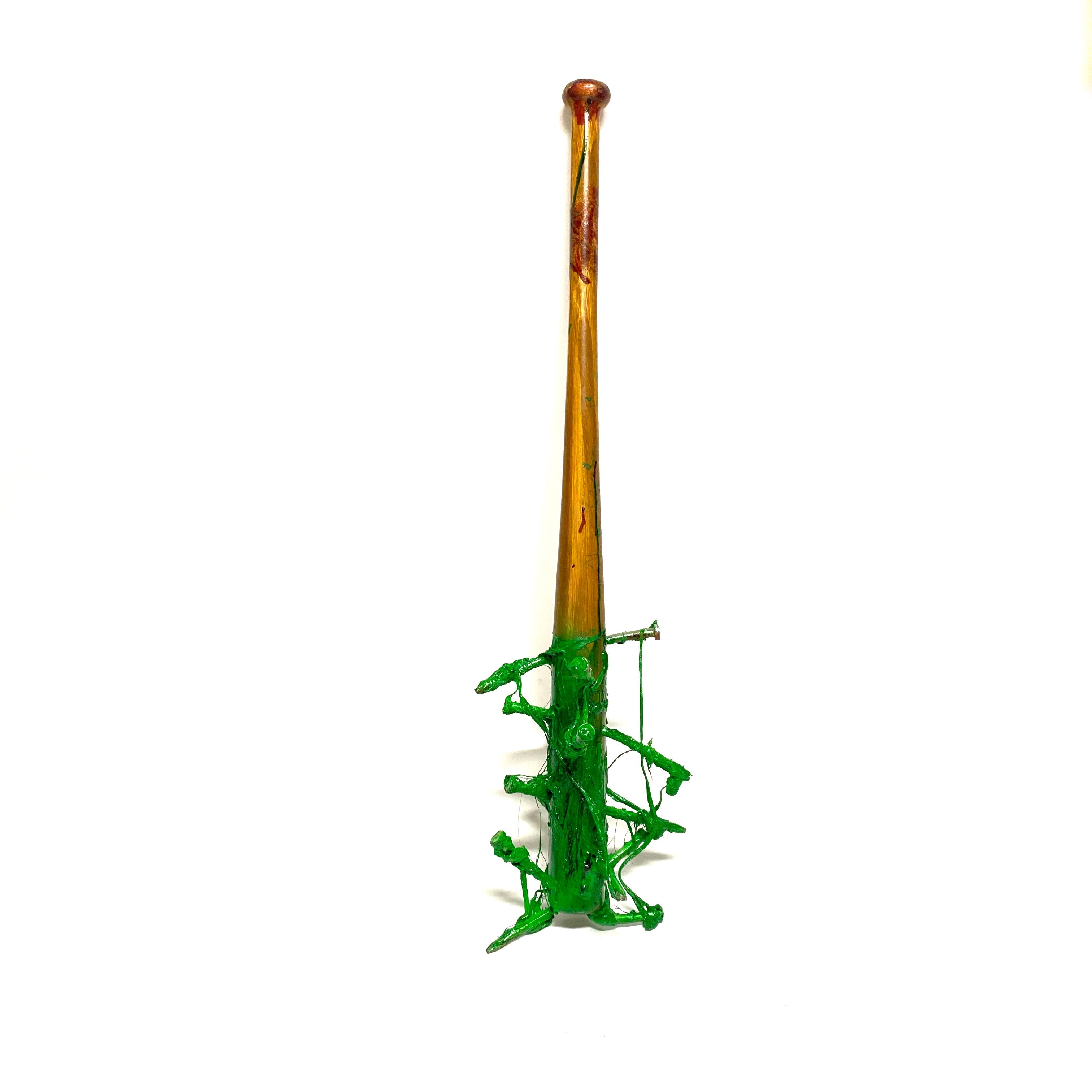 Nail Spike Baseball Bat Foam Rubber Action Prop