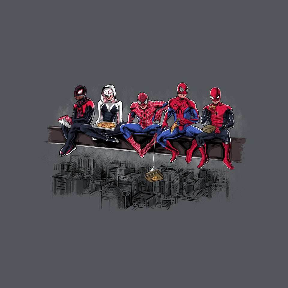 Spider Lunch - Unisex / Charcoal / S