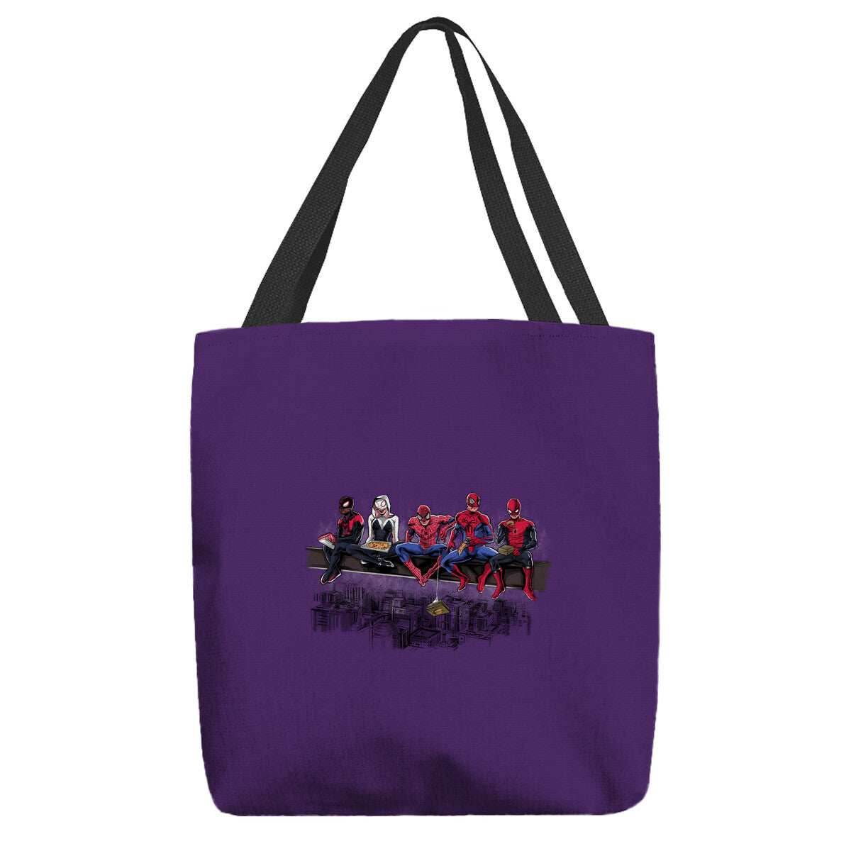 Spider Lunch - None / Charcoal / 13x13