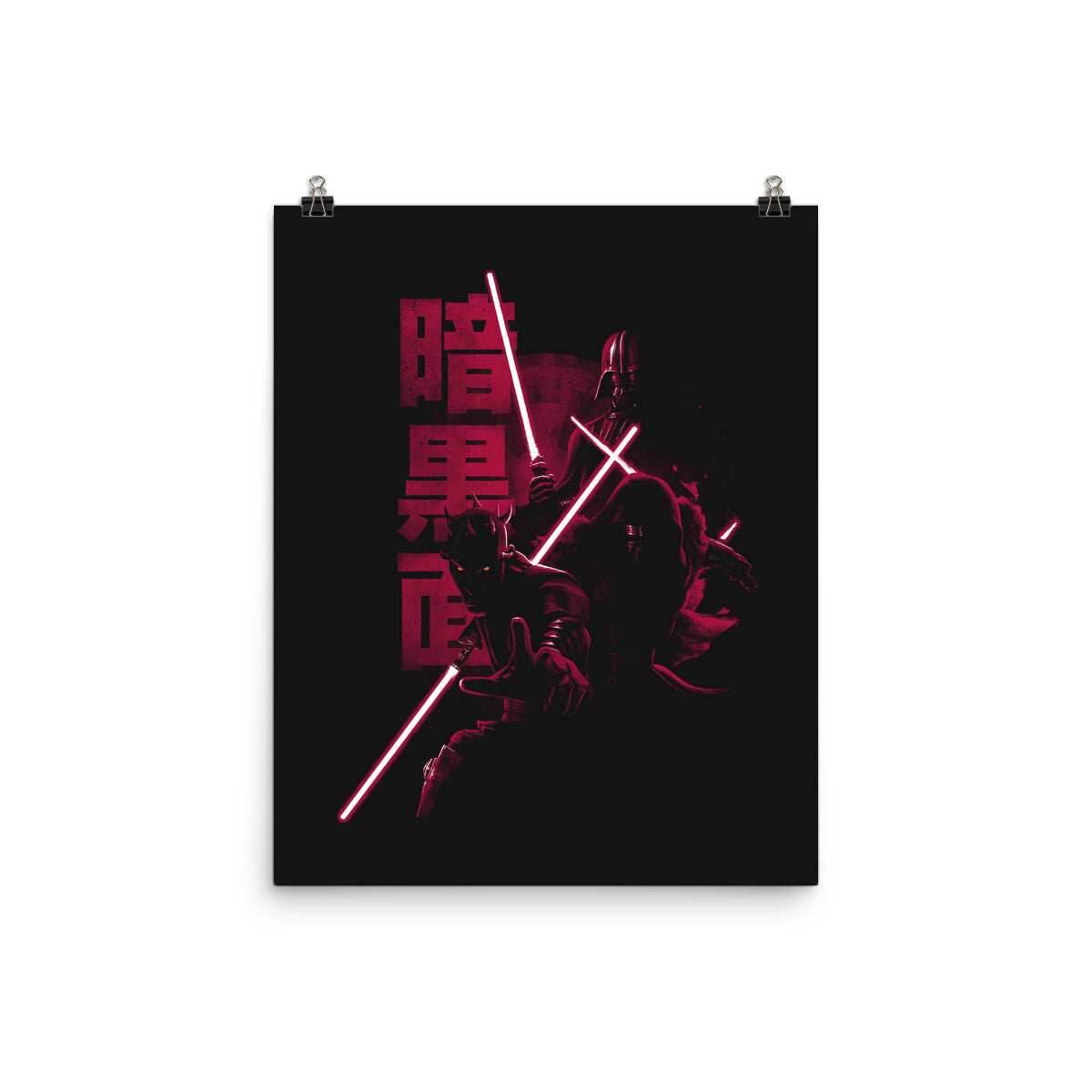 Darksiders - None / Black / 12x16