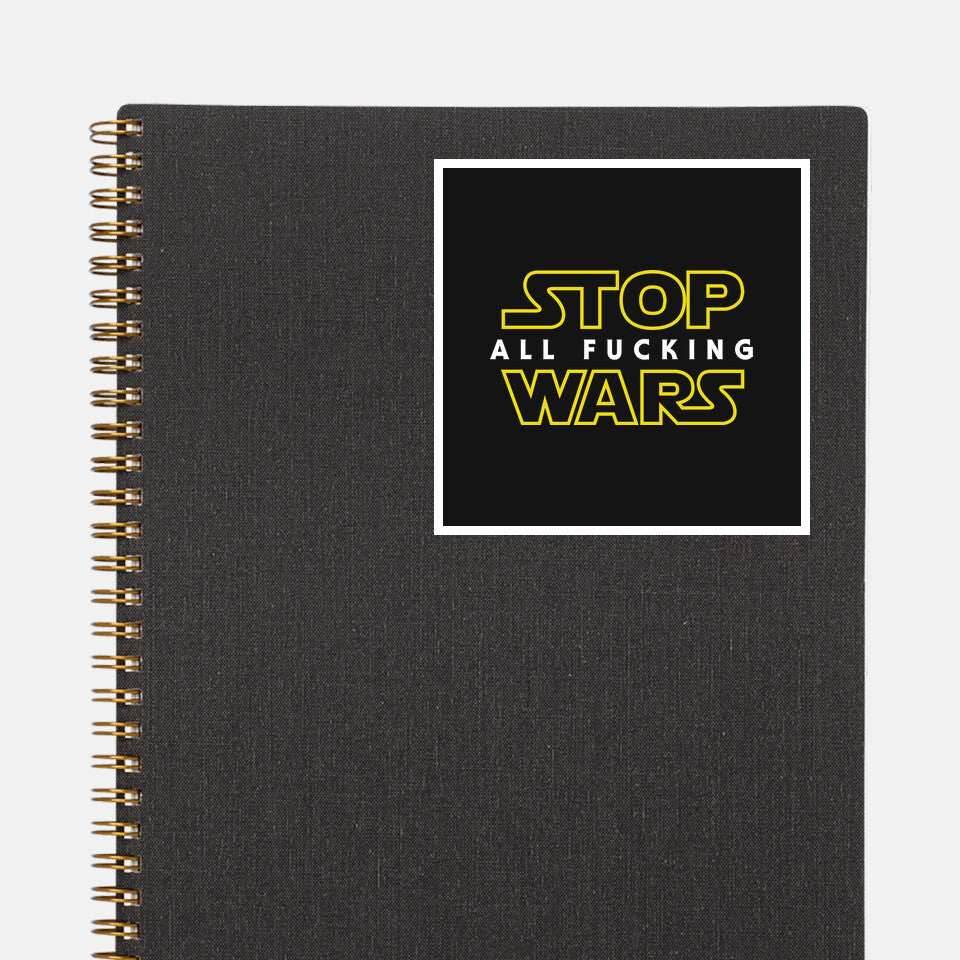 Stop Wars - None / Black / 3x3