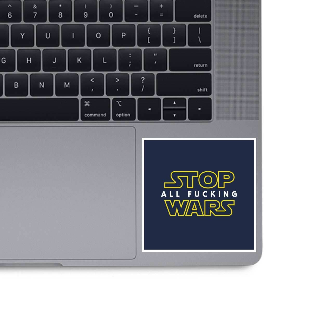 Stop Wars - None / Black / 3x3