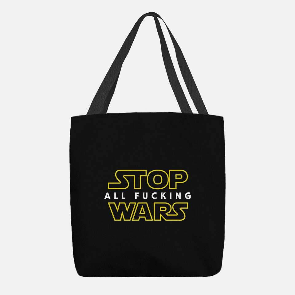Stop Wars - None / Black / 13x13
