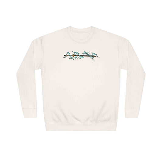 Zenitsu Sword Premium Anime Crewneck Sweatshirt - Ivory / S