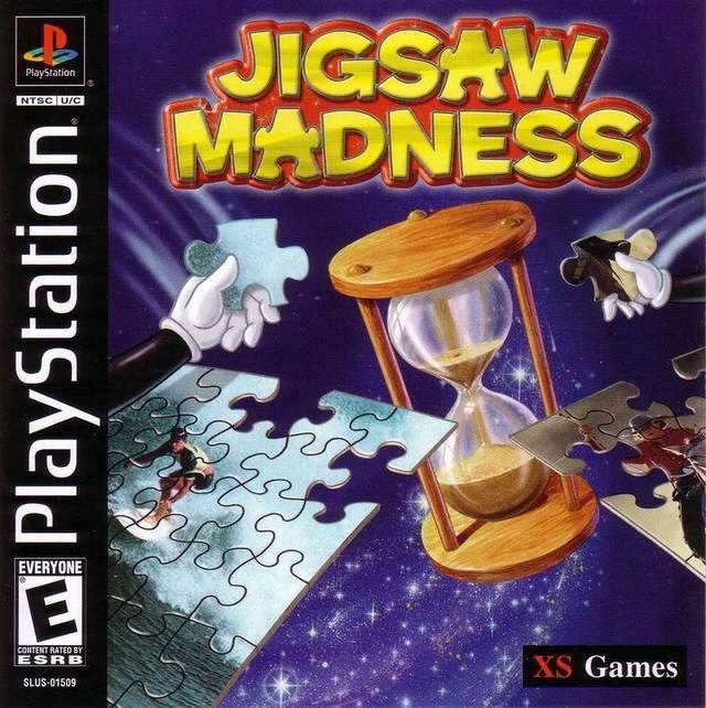 Jigsaw Madness (Playstation) - Game Manual Only