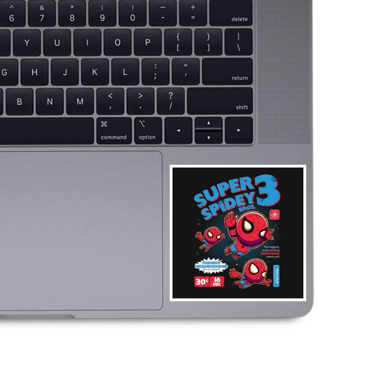 Super Spidey Bros - None / Black / 3x3