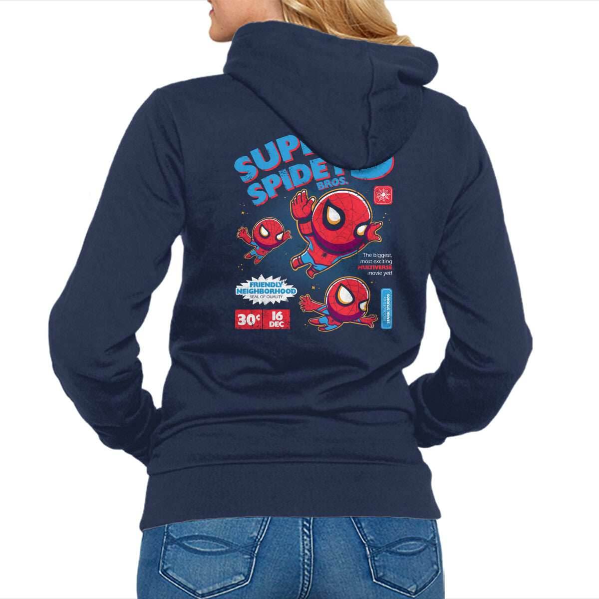 Super Spidey Bros - Unisex / Black / S