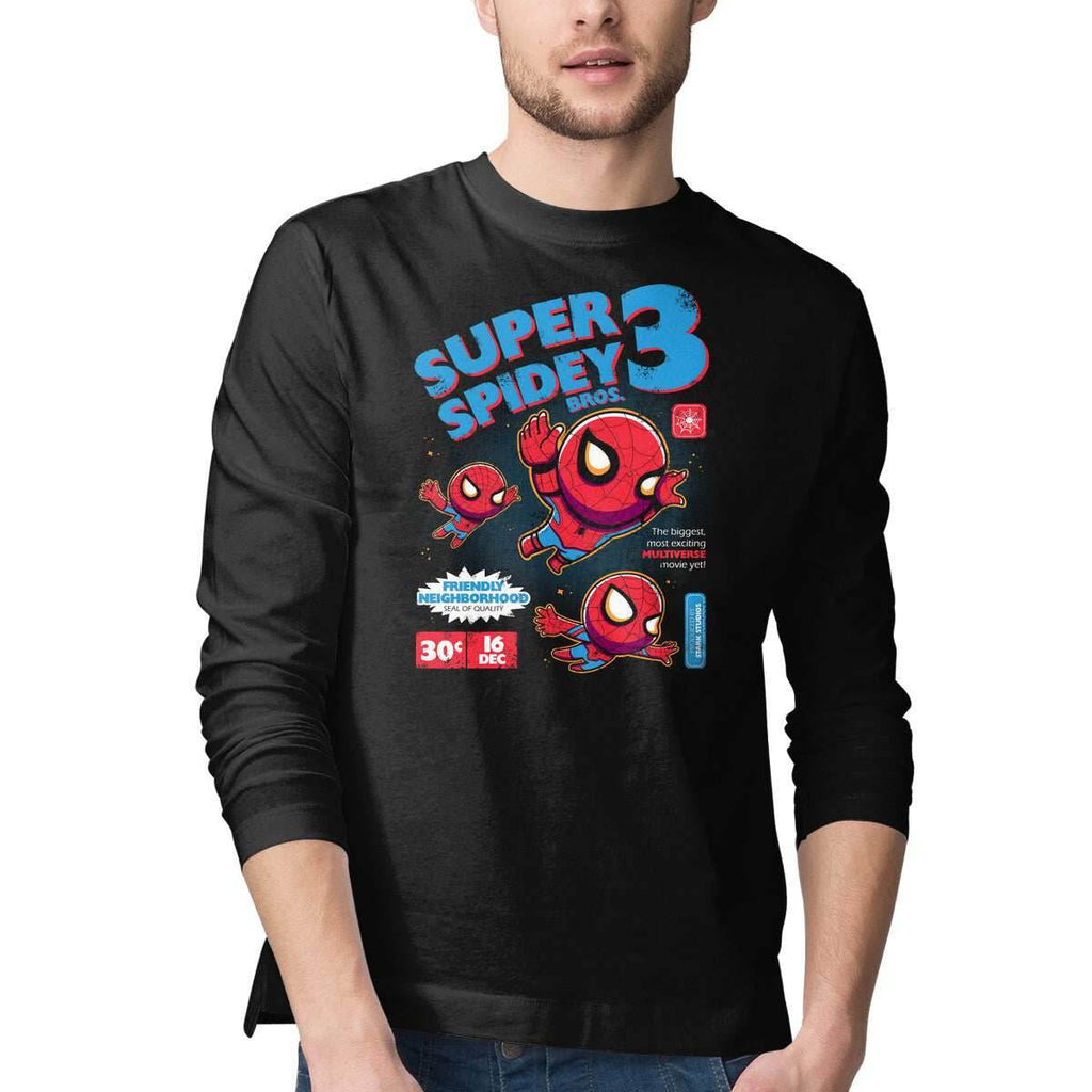 Super Spidey Bros - Mens / Black / S